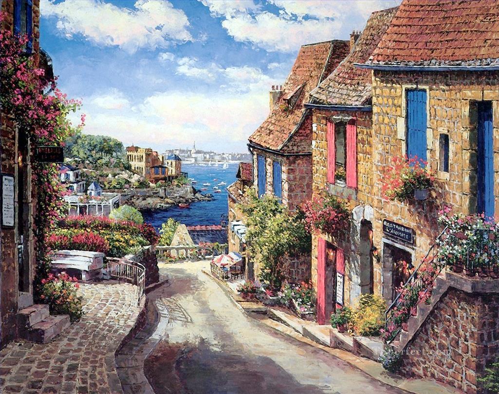 mt012 Aegean Mediterranean Oil Paintings